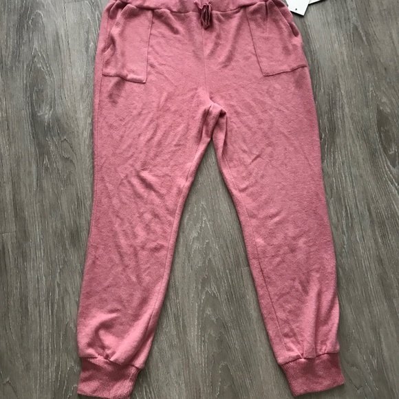 Addy P. Women's Jogger/Lounge Pants. Melrose Pink Heather. XL. Cute. Relaxation - Picture 1 of 7